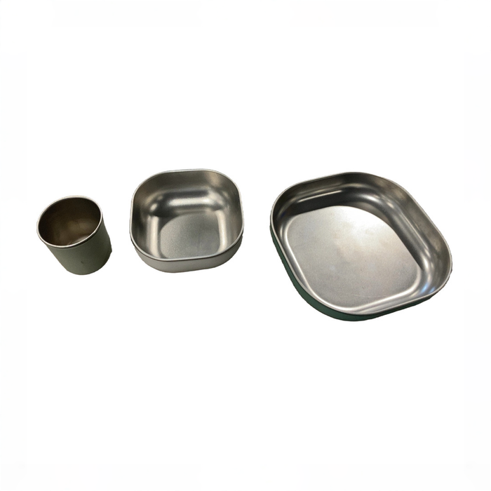 Shop Beaba Stainless Steel Meal Set, Sage Green at GoodBuy Gear