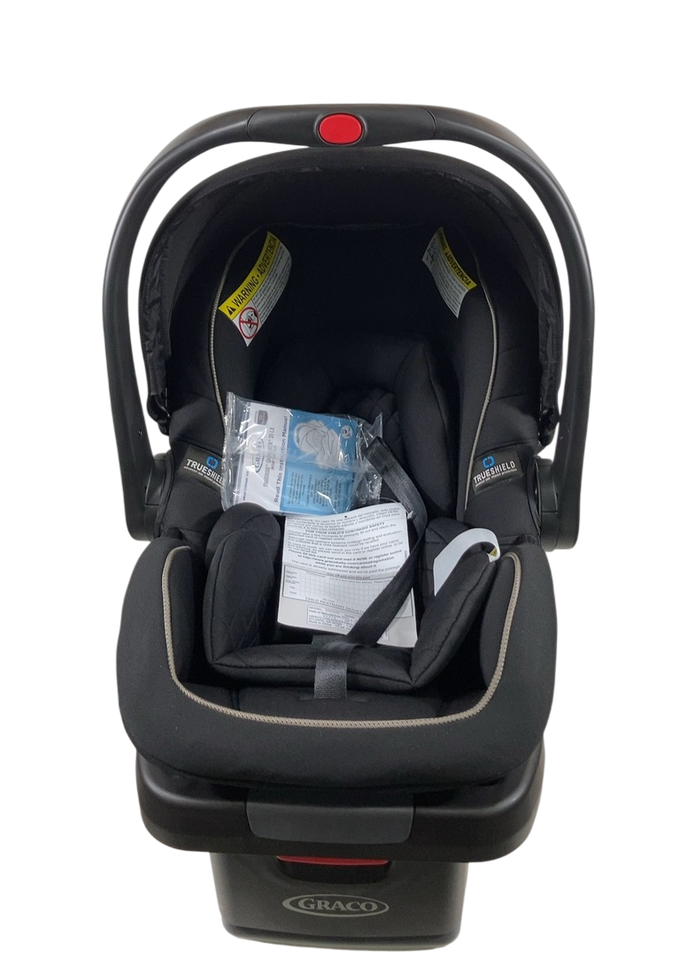 graco snugride snuglock 35 infant car seat and stroller Graco SnugRide SnugLock LX 35 Infant Car Seat, 2022, Ion/TrueShield