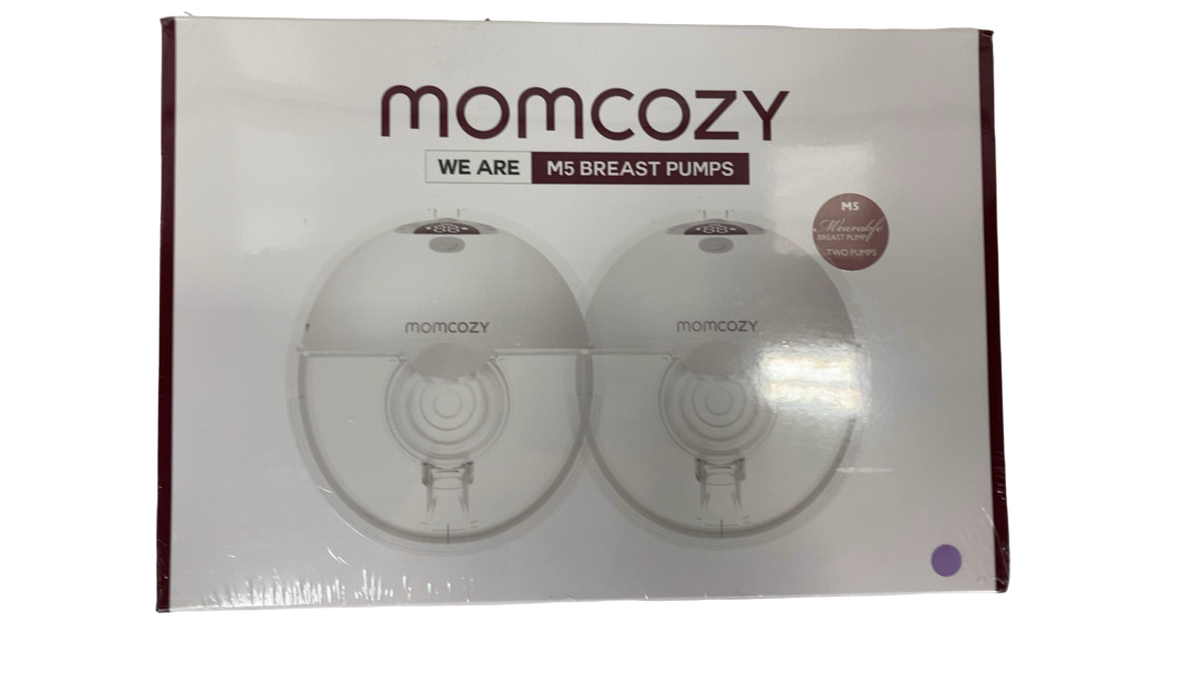 Shop Momcozy All-in-one M5 Double Wearable Breast Pump, Quill Grey at GoodBuy Gear