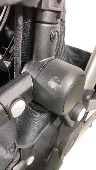 Shop Mockingbird Single to Double 2.0 Stroller, 2024, Black, Silver With Penny Leather, Watercolor Drops at GoodBuy Gear