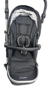 Shop Mockingbird Single to Double 2.0 Stroller, 2024, Black, Silver With Black Leather, Windowpane at GoodBuy Gear