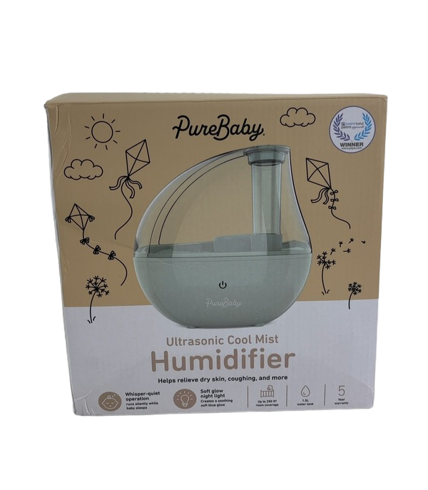 Shop Pure Enrichment PureBaby Ultrasonic Cool Mist Humidifier, Whisper Green at GoodBuy Gear