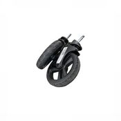 Shop Mockingbird Single to Double 3.0 Stroller, 2025, Charcoal with Penny Leather, Solid Black at GoodBuy Gear