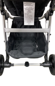 Shop Mockingbird Single to Double 2.0 Stroller, 2024, Black, Silver With Black Leather, Watercolor Drops at GoodBuy Gear