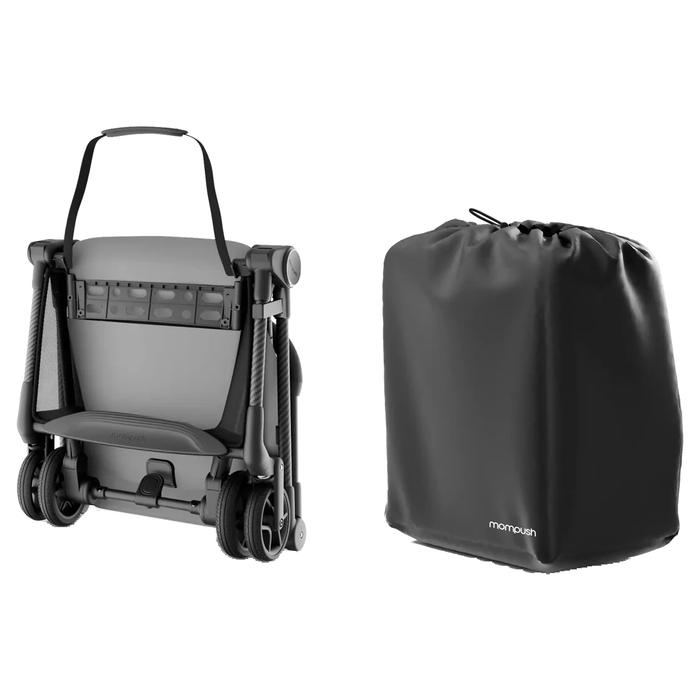 Shop Mompush Nexis Carbon Travel Stroller, 2026, Gray at GoodBuy Gear