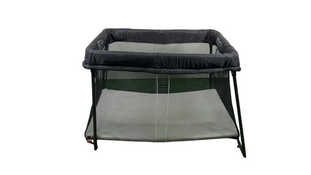Shop BabyBjorn Travel Crib Light Bundle with Fitted Sheet, Black at GoodBuy Gear