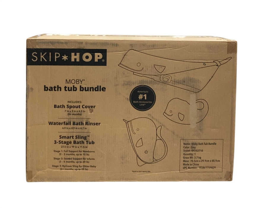 Shop Skip Hop Moby Bathtub Bundle, Grey at GoodBuy Gear