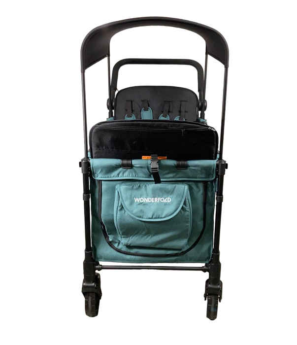 Wonderfold W4 Elite Stroller Wagon, 2023, Hunter Green