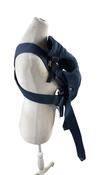 Shop BabyBjorn Baby Carrier Mini, Navy Blue 3D Mesh at GoodBuy Gear