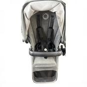 Shop Bugaboo Donkey 3 Duo Stroller, 2021, Black, Grey Melange, Grey Melange at GoodBuy Gear