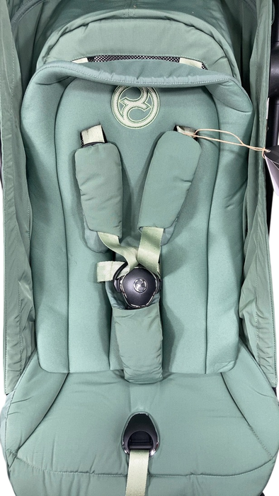 Shop Cybex Coya Stroller, 2023, Leaf Green, Chrome at GoodBuy Gear