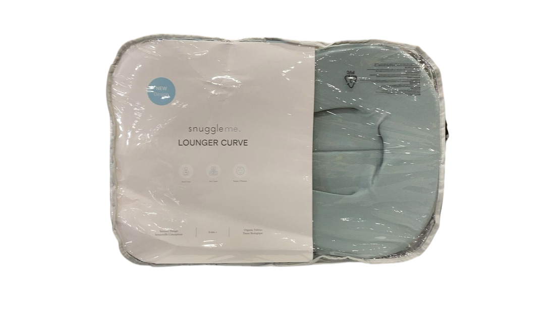 Shop Snuggle Me Organic Lounger Curve, Slate at GoodBuy Gear