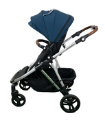 Shop Mockingbird Single to Double 2.0 Stroller, Sea, Watercolor Drops, Silver With Penny Leather, 2025 at GoodBuy Gear