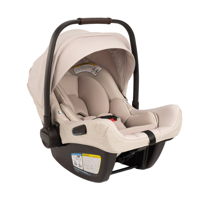 Nuna Pipa Aire RX Infant Car Seat, Biscotti, 2025