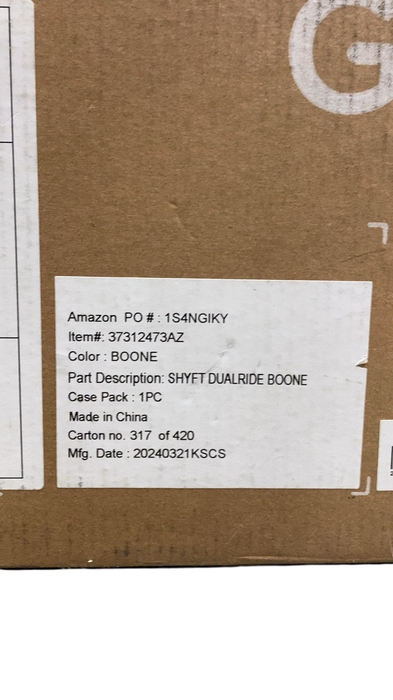 Shop Evenflo Shyft Dual Ride Infant Car Seat Stroller Combo, 2024, Boone Gray at GoodBuy Gear