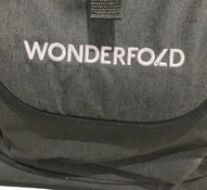 Shop Wonderfold W4 Luxe Quad Stroller Wagon, 2023, Charcoal Grey with Black Frame at GoodBuy Gear