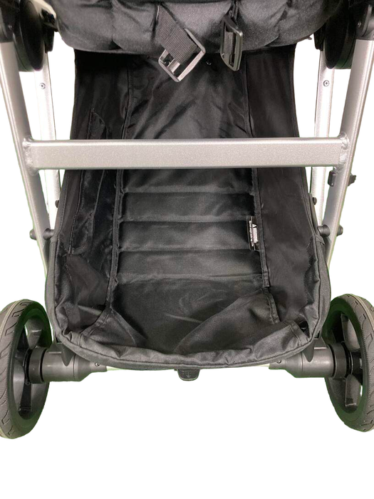 Mockingbird Single 2.0 Stroller, 2024, Silver with Penny Leather, Windowpane, Black