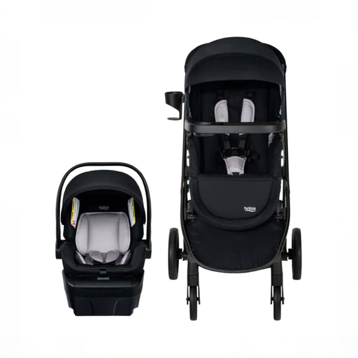 Shop Britax Willow Brook Travel System, 2023, Onyx Glacier at GoodBuy Gear