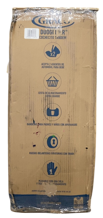 Shop Graco DuoGlider Double Stroller, 2023, Glacier at GoodBuy Gear