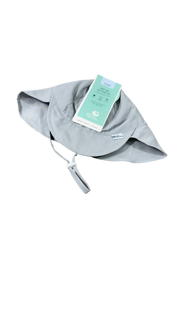 Green Sprouts UPF 50+ Snap Swim Diaper & Rashguard Set with Brim Hat,