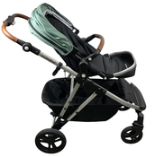 Shop Mockingbird Single to Double 2.0 Stroller, 2024, Sage, Silver With Penny Leather, Watercolor Drops at GoodBuy Gear