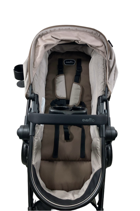 Shop Evenflo Pivot Modular Travel System Stroller, 2024, Desert Tan at GoodBuy Gear