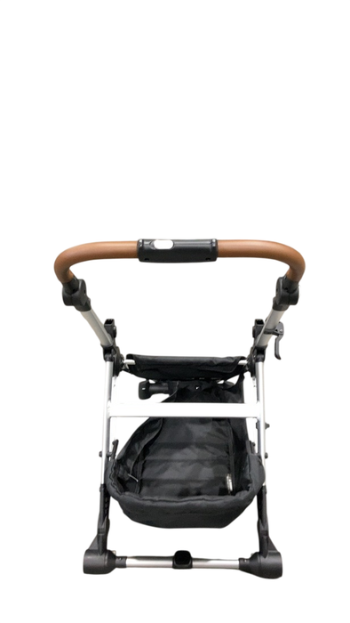 Shop Mockingbird Single Stroller Frame, 2.0, 2025, Silver With Penny Leather at GoodBuy Gear