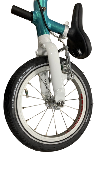 Shop Woom GO 1 Balance Bike, Metallic turquoise at GoodBuy Gear