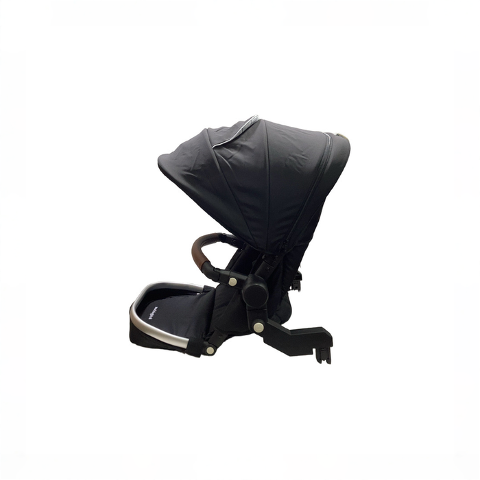 Shop Mockingbird 2nd Seat Kit 2.0, Black, Silver With Penny Leather, Windowpane at GoodBuy Gear