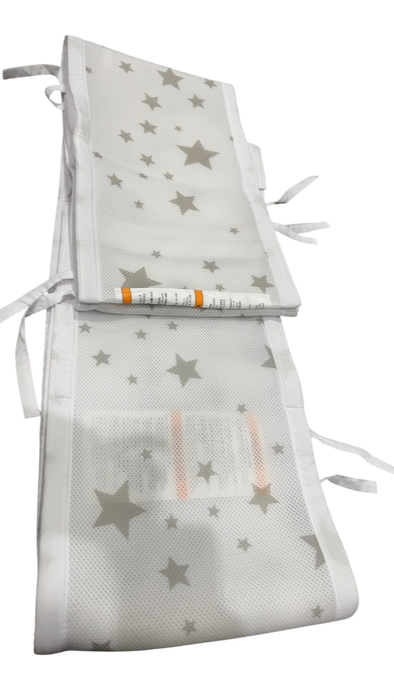 Shop Breathable Baby Mesh Crib Liner, Full Size/4 Sides, Starlight at GoodBuy Gear