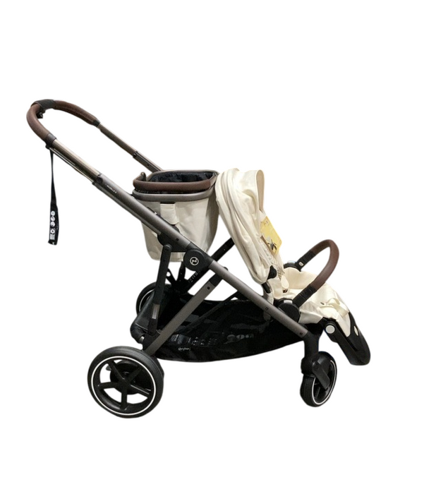 Shop Cybex e-Gazelle S Stroller, 2024, Seashell Beige, Taupe at GoodBuy Gear