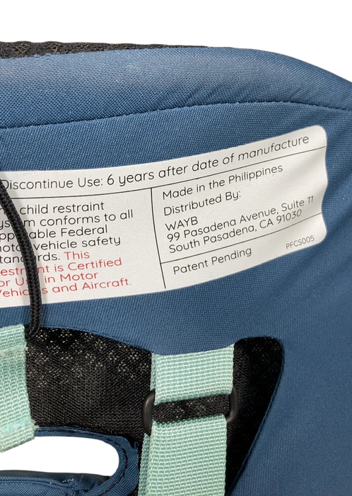 Shop WAYB Pico Portable Car Seat, 2022, Midnight Sky at GoodBuy Gear