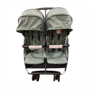 Shop Zoe The Twin V2 Double Stroller, 2025, Forest at GoodBuy Gear