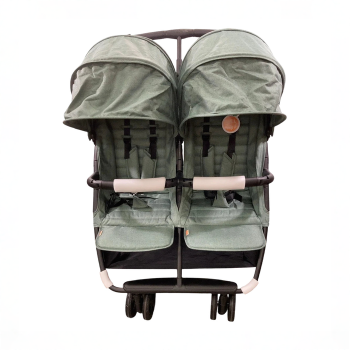Shop Zoe The Twin V2 Double Stroller, 2025, Forest at GoodBuy Gear