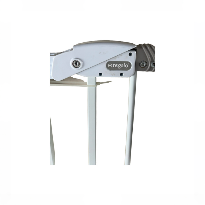 Shop Regalo Easy Step Extra Tall Safety Gate, White at GoodBuy Gear