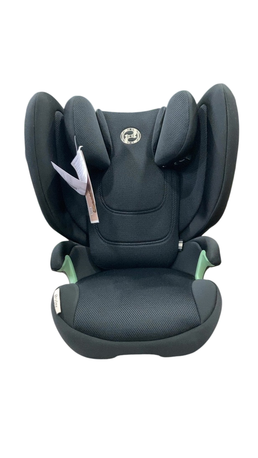 Shop Cybex Solution G2 Folding High-Back Booster Seat, 2025, Moon Black at GoodBuy Gear