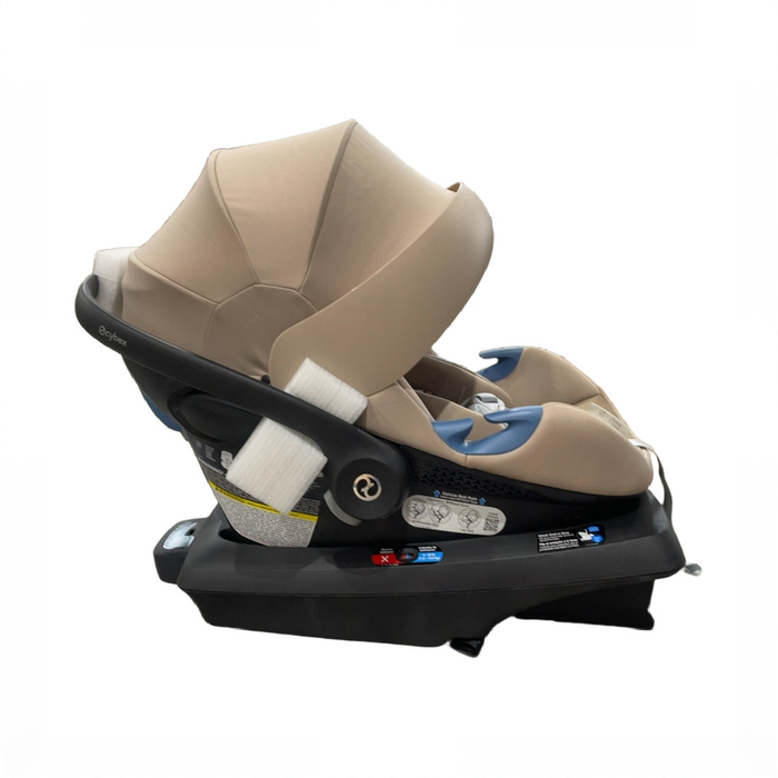 Shop DRAFT - Cybex Aton G2 Infant Car Seat with Load Leg Base, 2026, Almond Beige at GoodBuy Gear