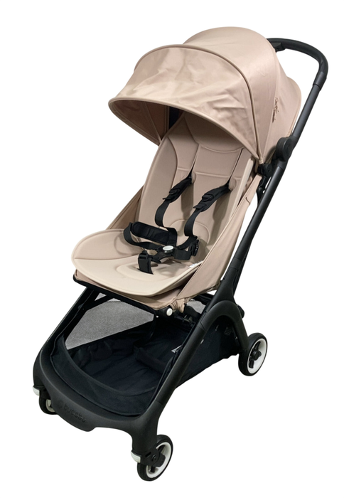 Shop Bugaboo Butterfly Stroller, 2024, Black, Desert Taupe, Desert Taupe at GoodBuy Gear