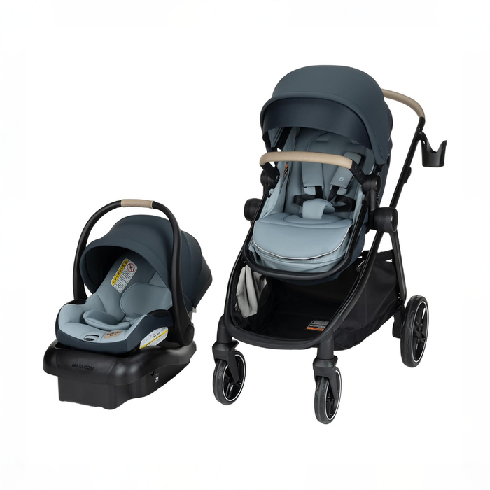 Shop Maxi-Cosi Zelia Pro 5-in-1 Modular Travel System, 2025, Seascape at GoodBuy Gear
