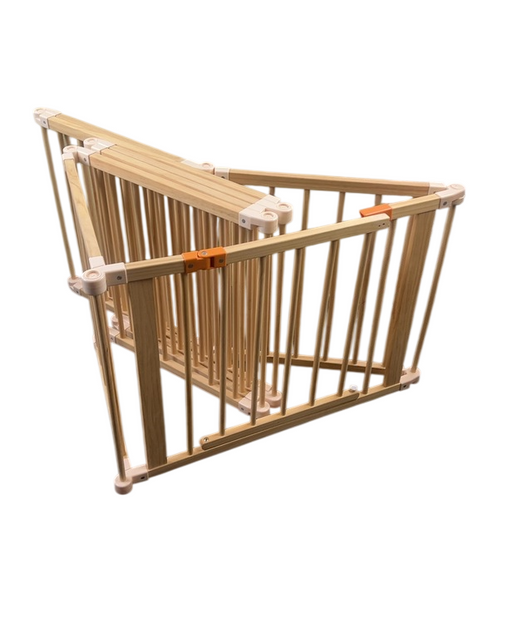 Shop HappyGira Natural Timber Baby Playpen, 60x47 at GoodBuy Gear