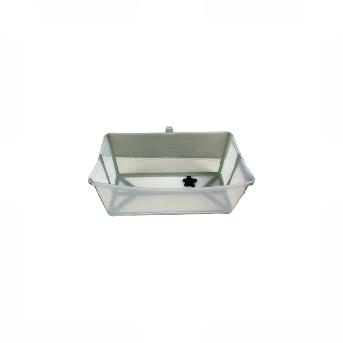 Shop Stokke Flexi Bath Foldable Baby Bathtub, Regular, Transparent Green at GoodBuy Gear
