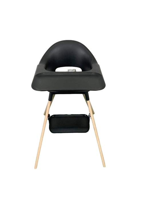 used Stokke Clikk High Chair, Black Natural