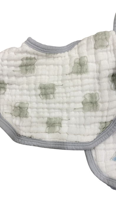 Shop Aden + Anais Muslin Snap Bibs, 3 Pack, Natural History at GoodBuy Gear