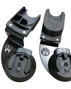 Shop Bumbleride Indie Twin Car Seat Adapters Set for Nuna/Cybex/Maxi Cosi/Clek, Black at GoodBuy Gear