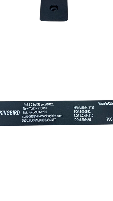 Shop Mockingbird Bassinet 2.0, Black at GoodBuy Gear