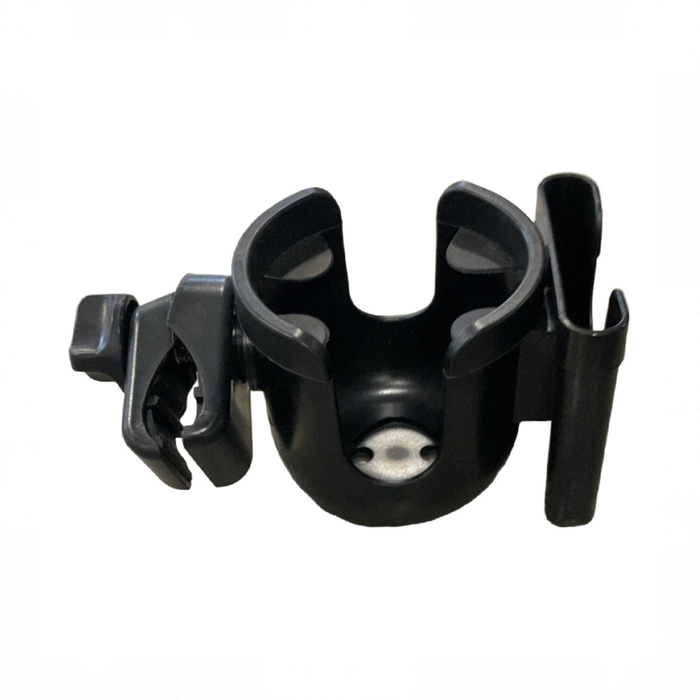 Shop Sprucely Stroller Cup Holder with Phone Holder, Black at GoodBuy Gear