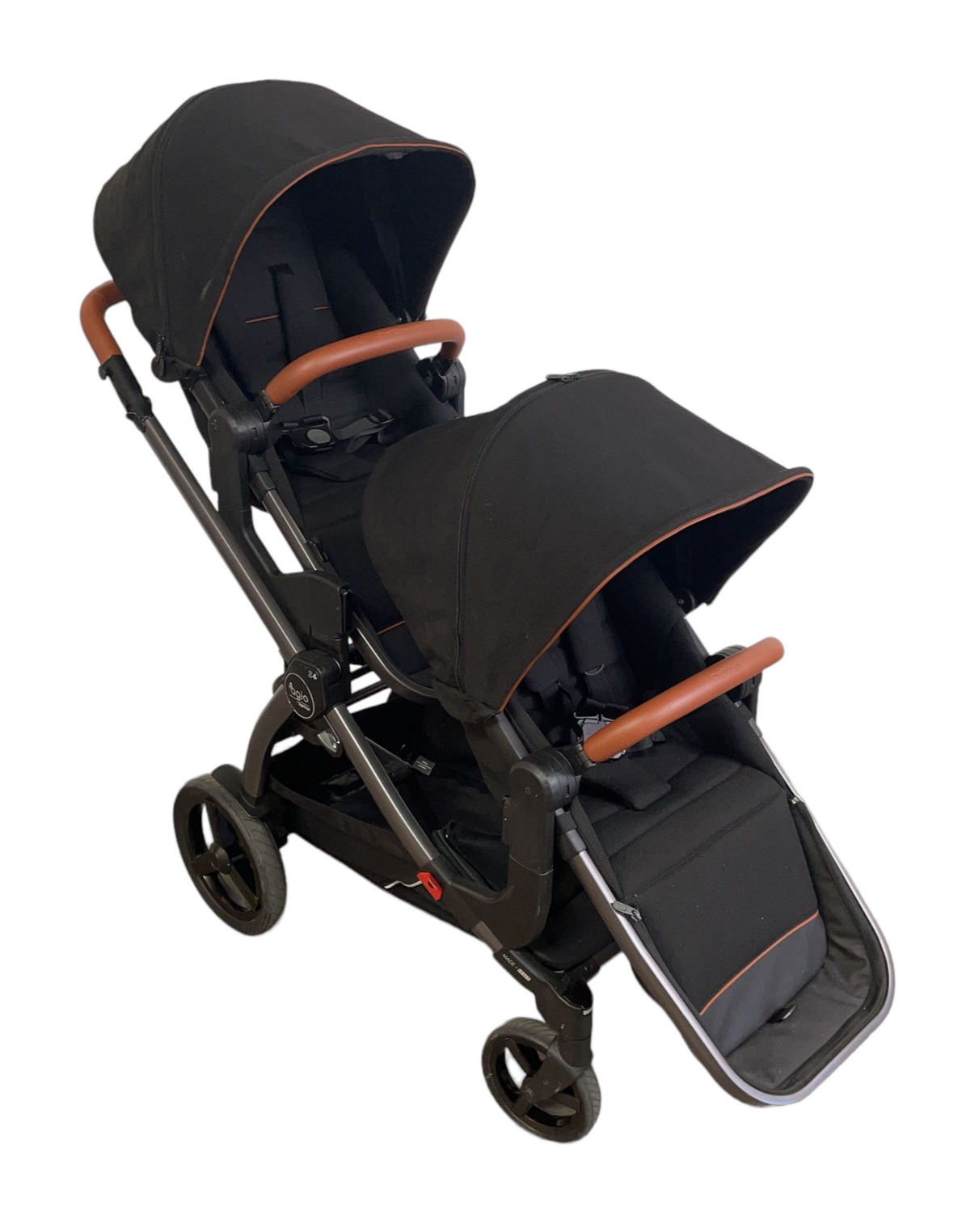 agio z4 stroller double Peg Perego Agio Z4 Double Stroller, 2021, Black Pearl