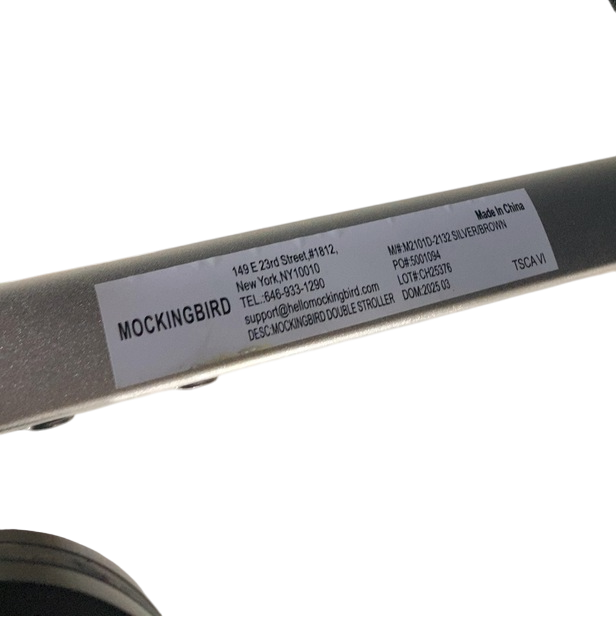 Shop Mockingbird Single to Double 2.0 Stroller, Black, Watercolor Drops, Silver With Penny Leather, 2025 at GoodBuy Gear