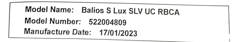 Shop Cybex Balios S Lux Stroller, 2023, Ocean Blue, Silver at GoodBuy Gear