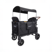 Shop Wonderfold W4 Luxe Pro Stroller Wagon, 2025, Jet Black at GoodBuy Gear